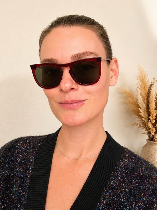 Celine Accessories - CELINE CL40020I Burgundy Designer Sunglasses NWT Authentic with Case & Cloth